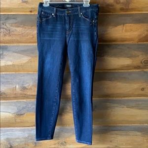 Liverpool dark blue skinny ankle jeans
